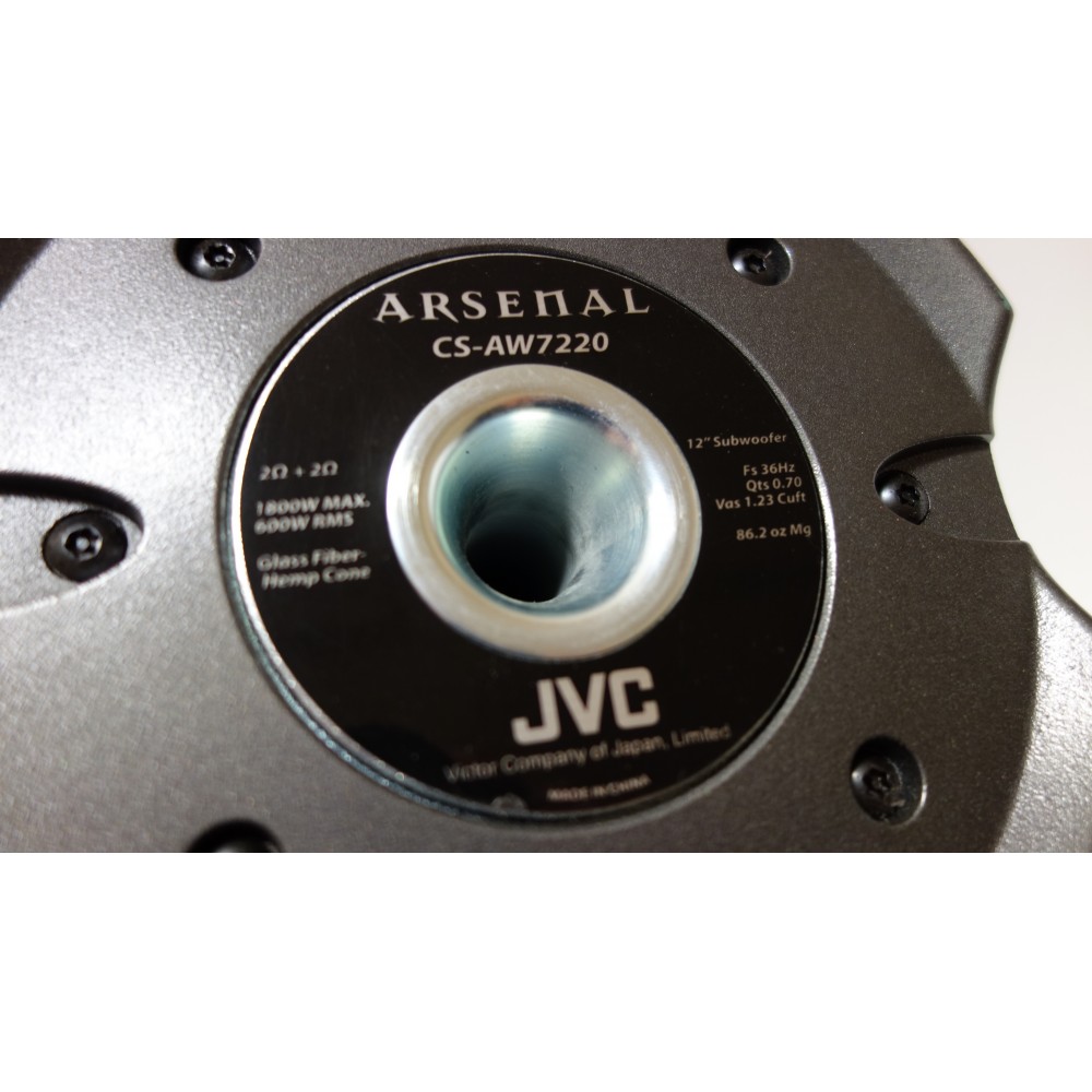 Jvc store arsenal subwoofer